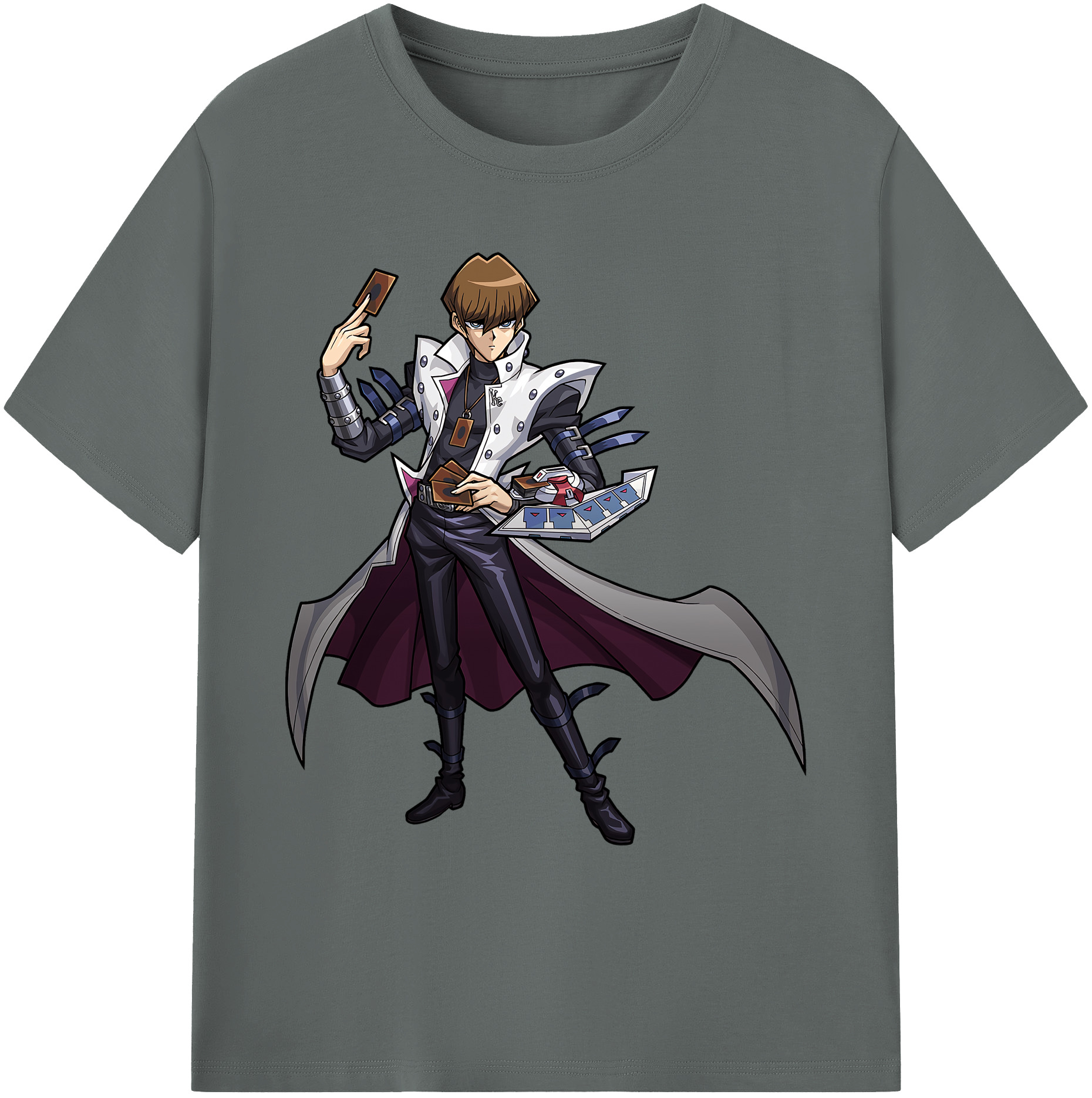 （画像用） 遊☆戯☆王 Yu-Gi-Oh! 綿100％ メンズ半袖Tシャツ｜肌触りやわらか＆通気性